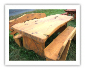 Rustic Slab Furniture