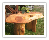 Rustic Slab Furniture